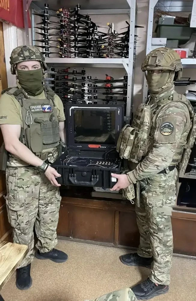 Бойцам в зоне проведения специальной военной операции отправили наземную станцию управления для БПЛА