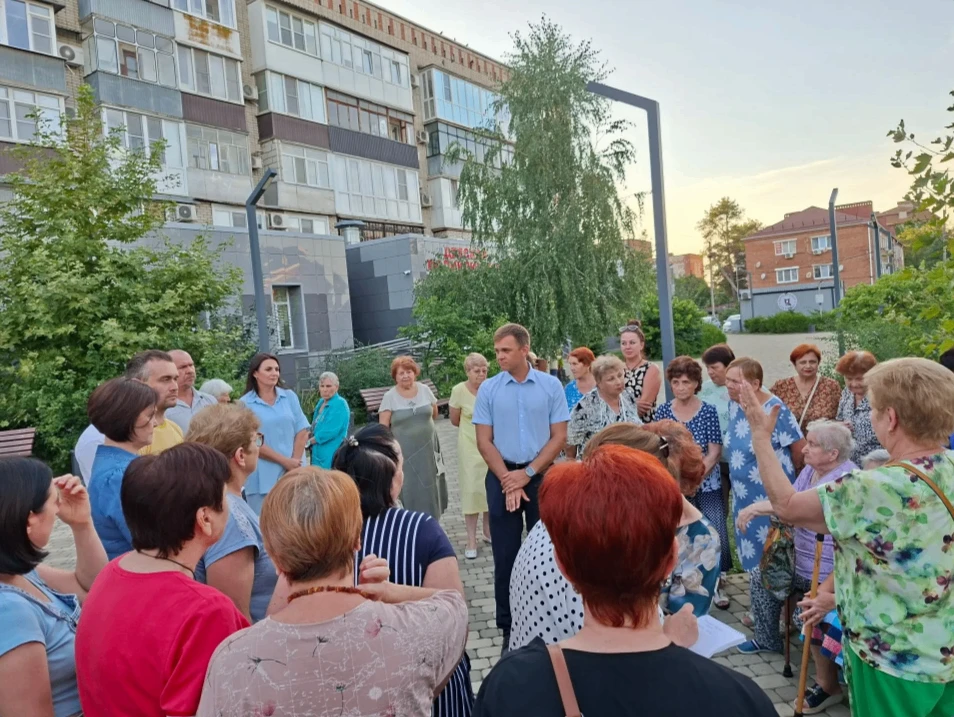 Встреча граждан с главой Динского поселения