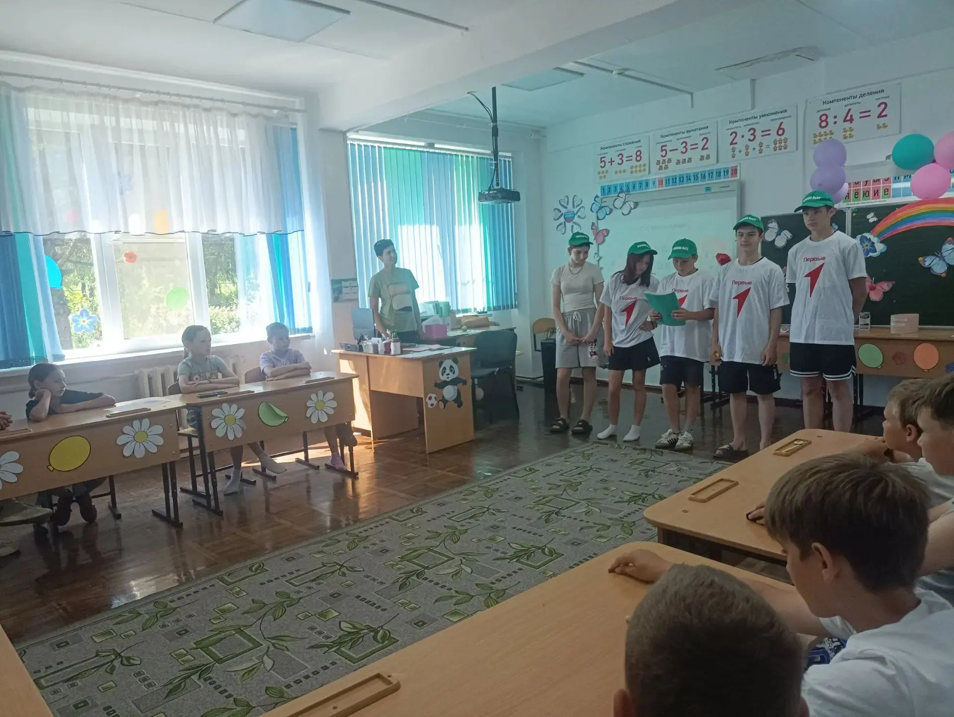 В лагере «Горячее сердце» волонтеры антинаркотического отряда провели интерактивную профилактическую