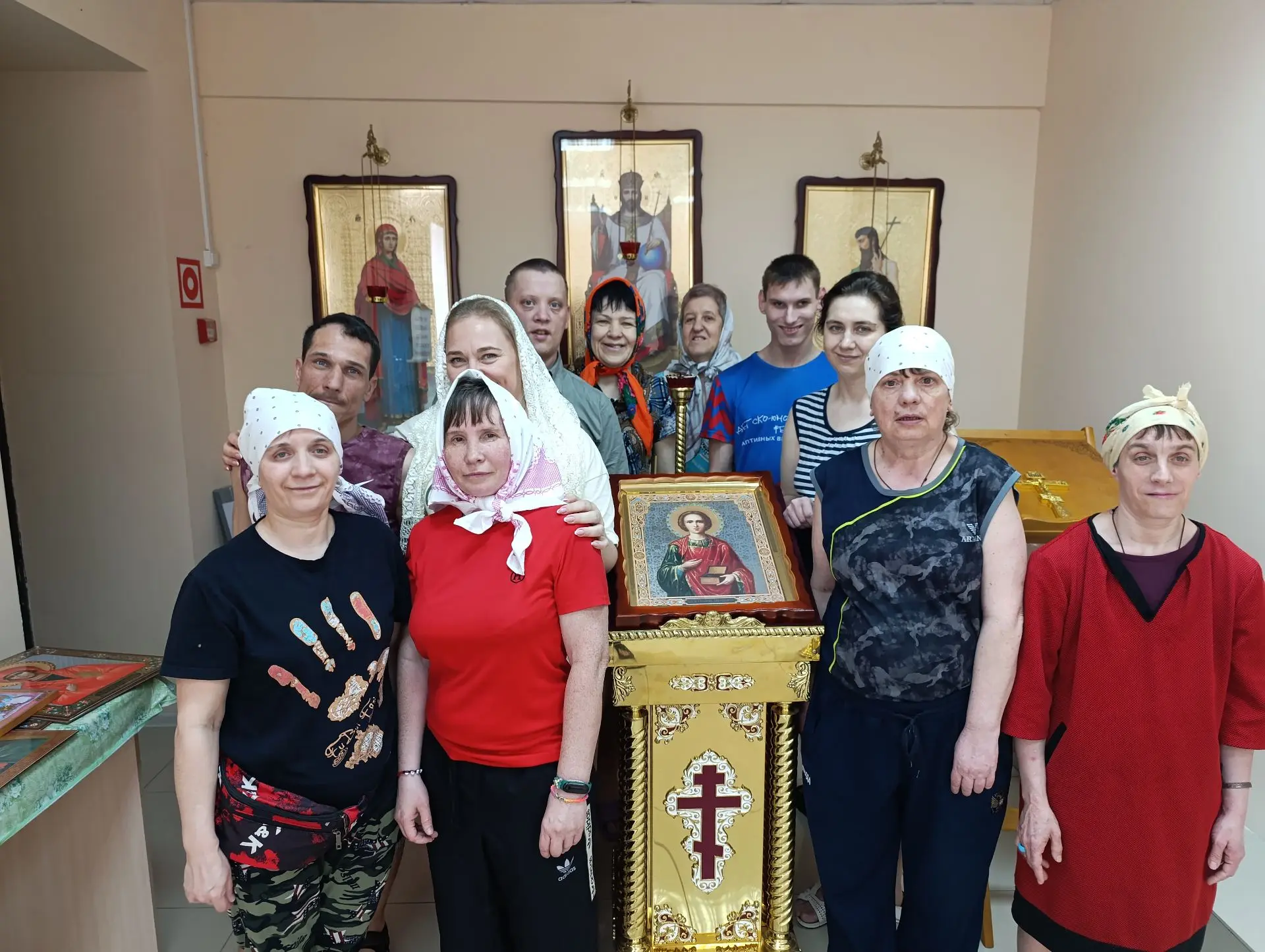 🌟Час православия, в праздник Вознесение Господне☦️, прошёл в молитвенной комнате Грайв...