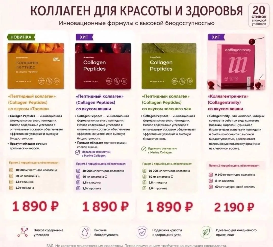 🤔КАКОЙ КОЛЛАГЕН ВЫБРАТЬ? 🤔🍒