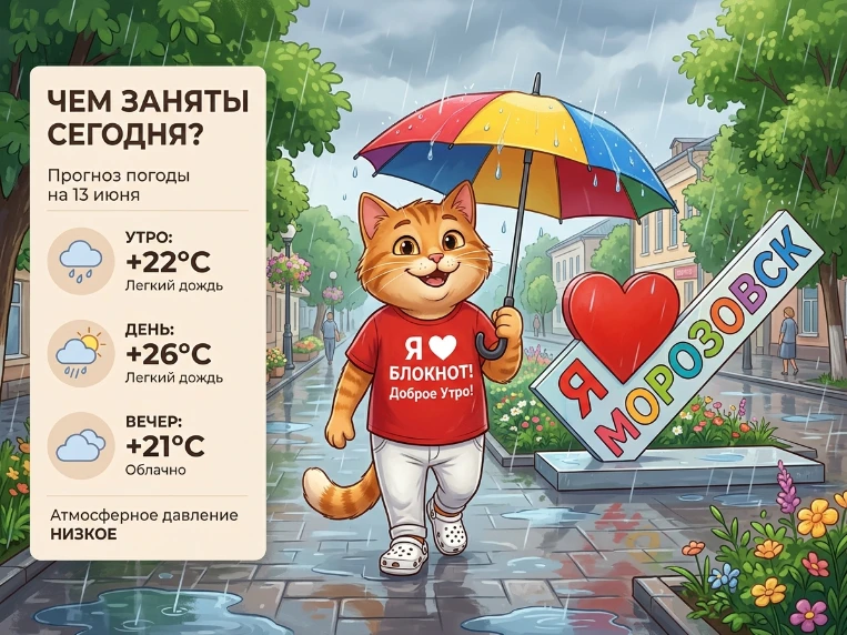 Прогноз погоды на 14 июня

🌡 Температура: утром +22, днем до +26. 

💨 Ветер: легкий (западный).

П