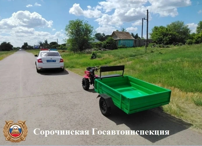 На территории Сорочинского округа продолжается проведение профилактического мероприятия «Мототранспо