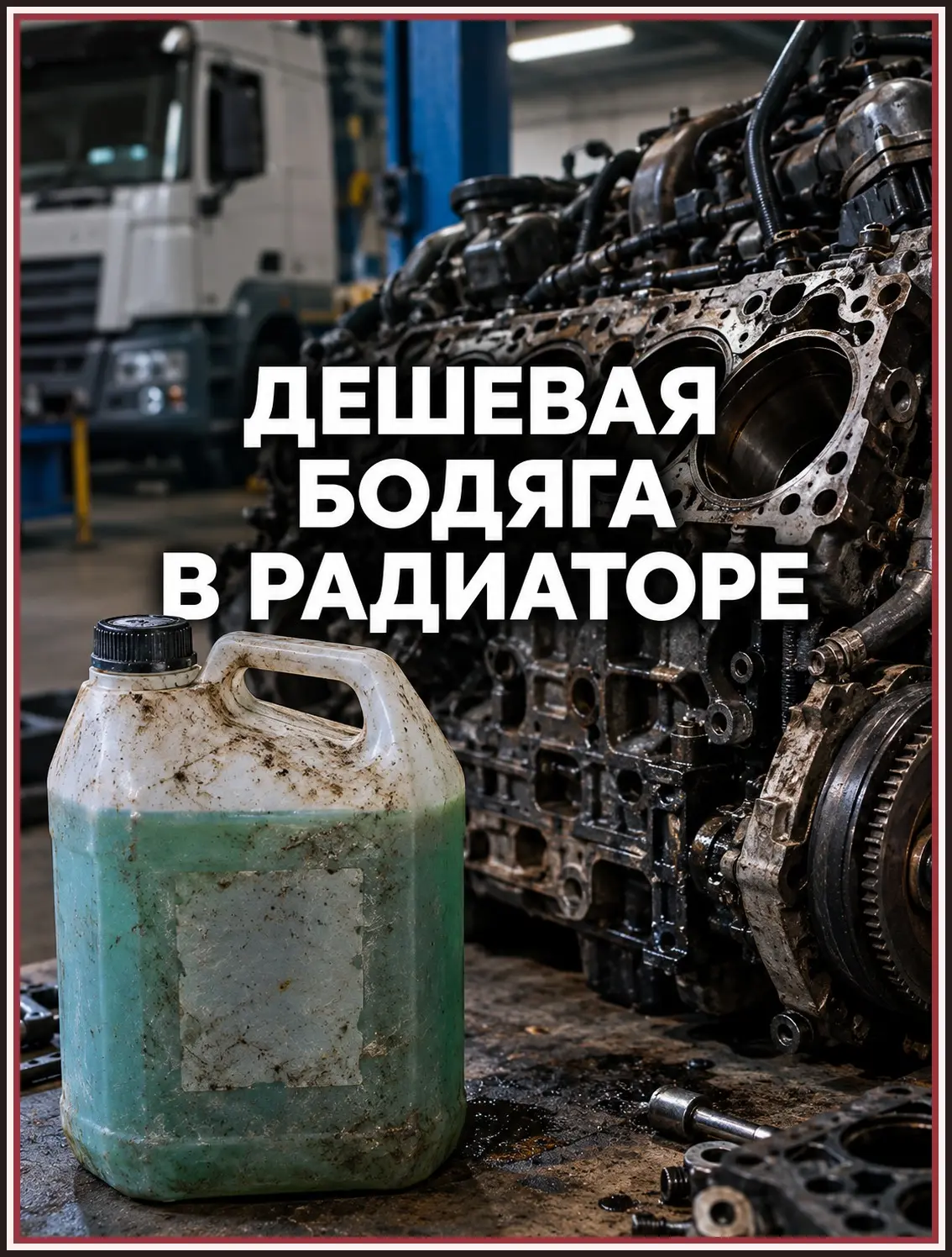 Как тосол и некачественный антифриз разъедают гильзы блока.