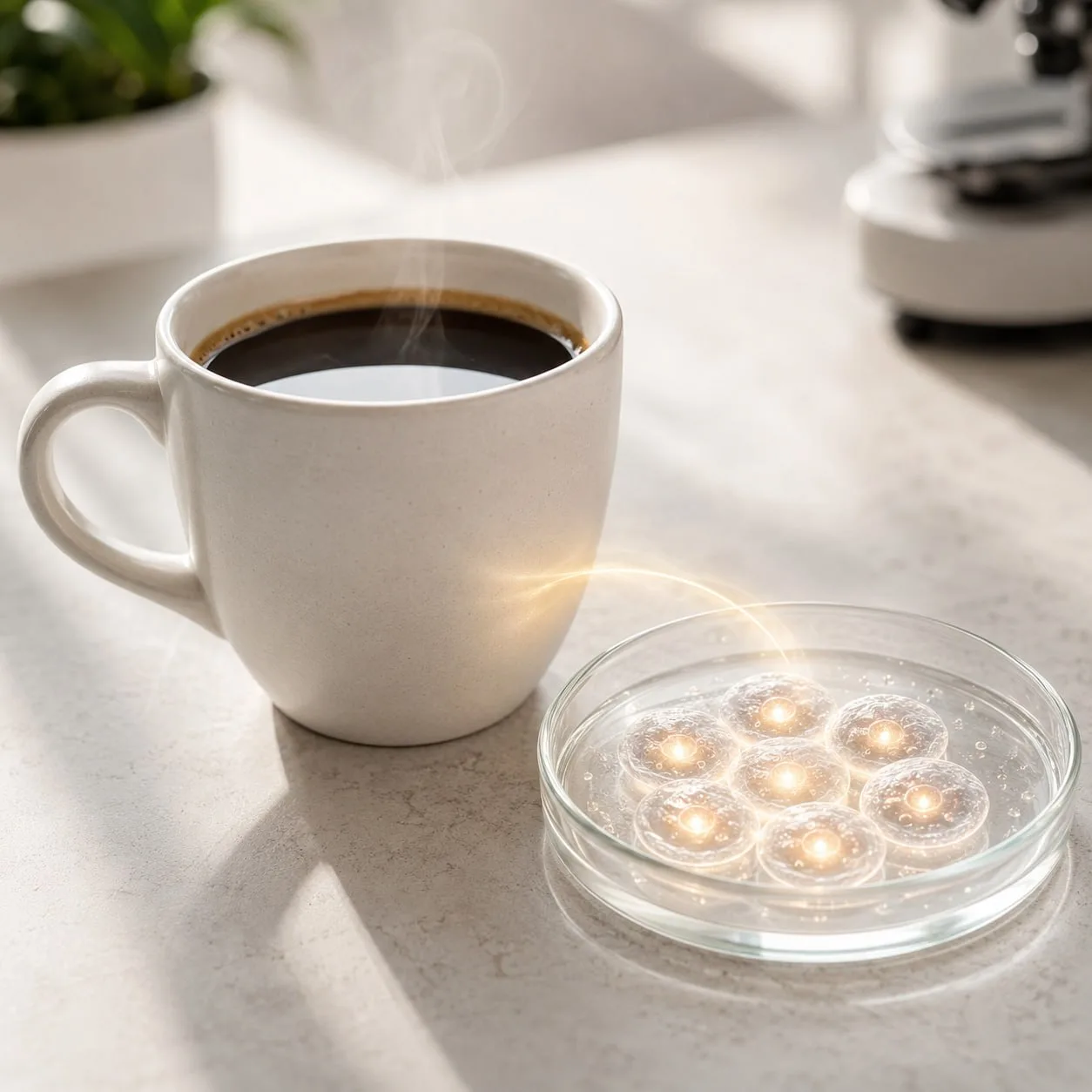 ☕️ Кофе может защищать клетки от старения. Но кофеин здесь почти ни при чём