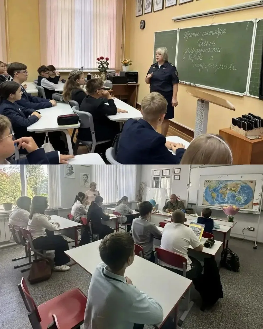 В День солидарности в борьбе с терроризмом полицейские Калужской области провели профил...