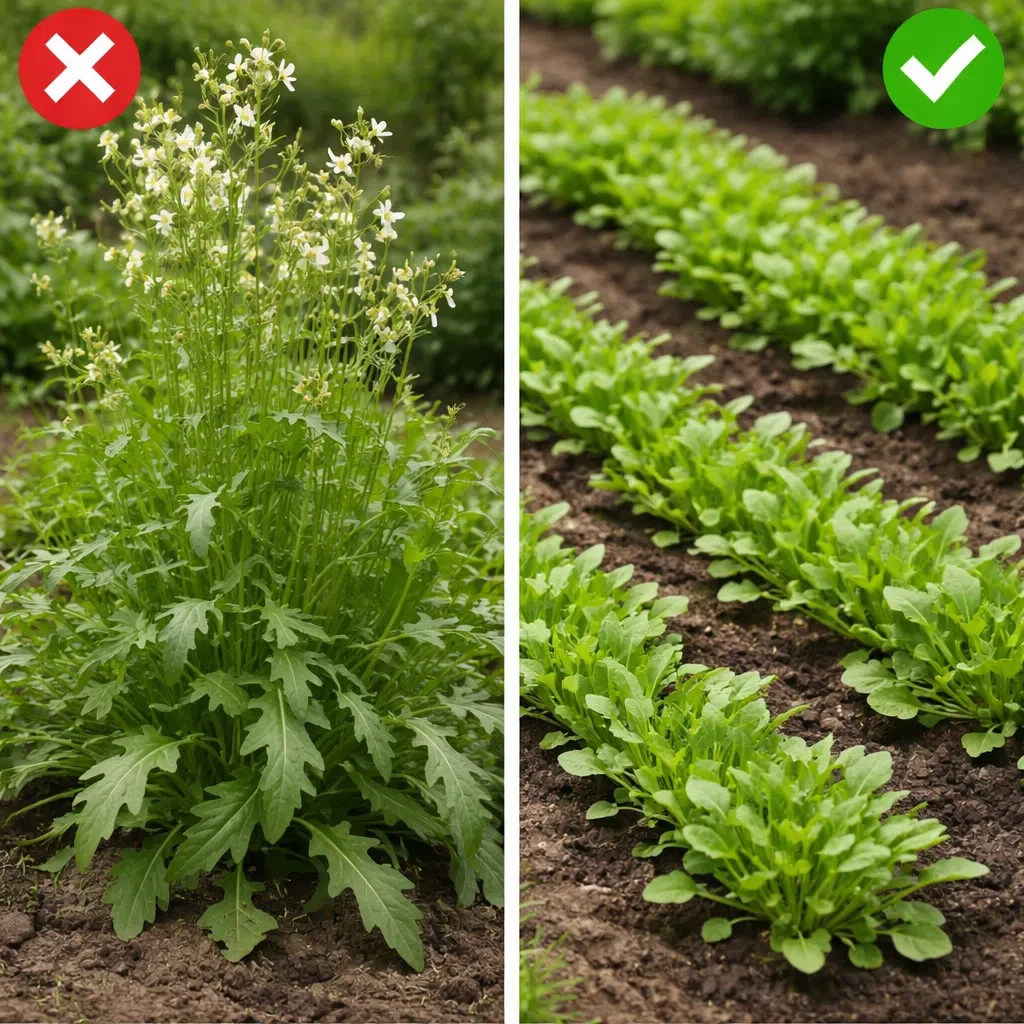 🌿 ПОЧЕМУ РУККОЛА БЫСТРО СТАНОВИТСЯ ГОРЬКОЙ
