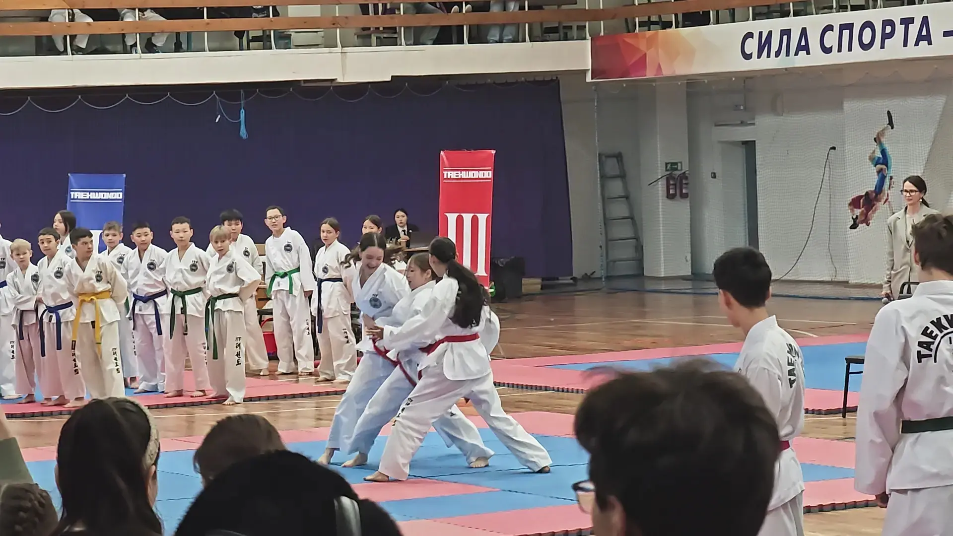✊🥋🏆14 марта в субботу в КСК ЗММК прошло Первенство города Улан-Удэ по тхэквондо ИТФ, посвящённое пам