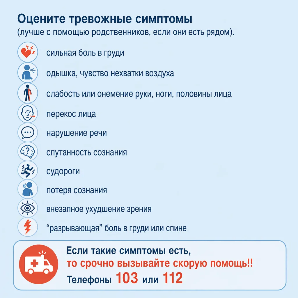 Гипертонический криз: опасный скачок давления, который нельзя игнорировать!  Обязательно сохраните э