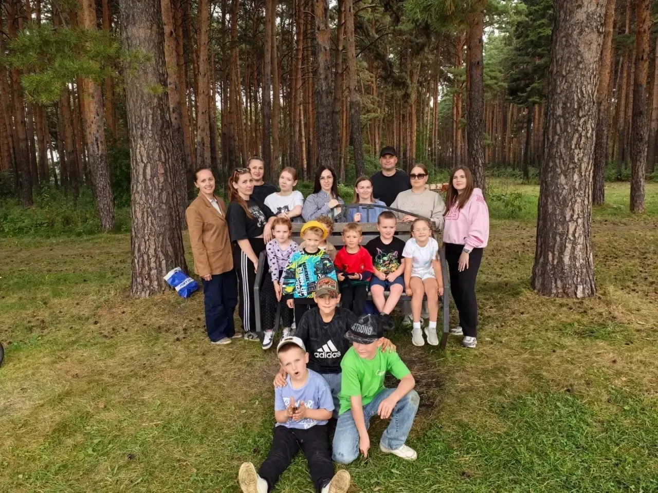 Поход выходного дня всей семьей!