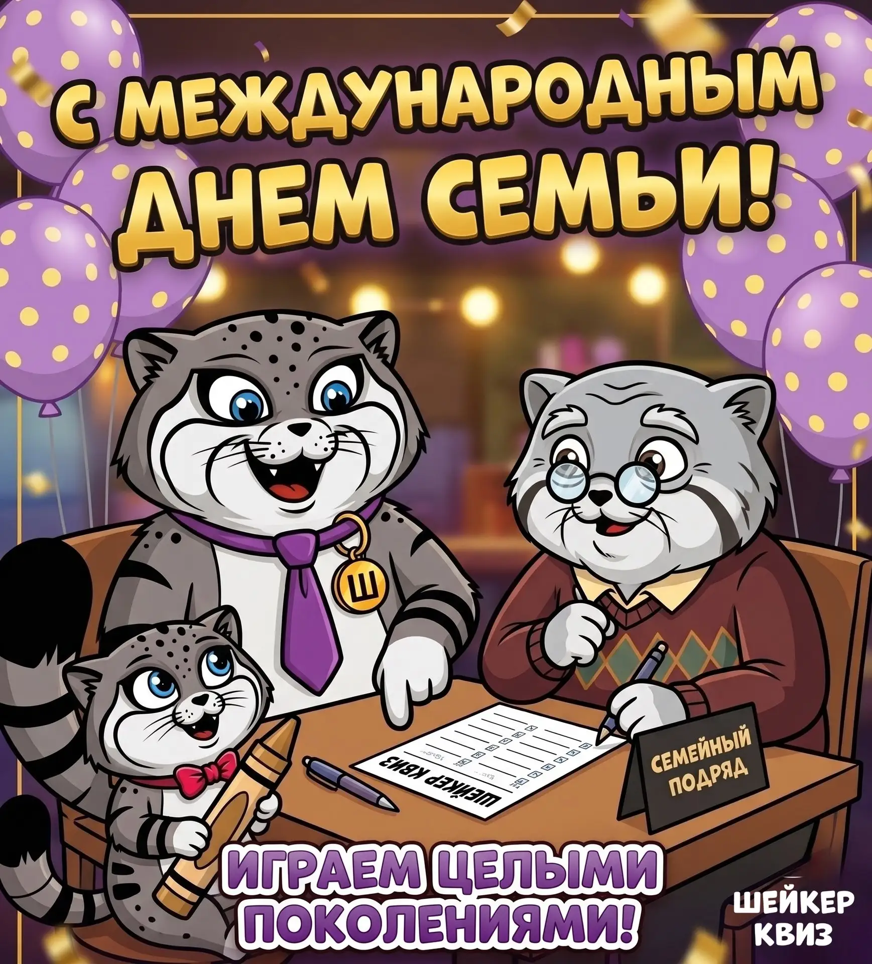На календаре 15 мая, а это значит...

Что отмечается международный день семьи! Это прекрасный повод 