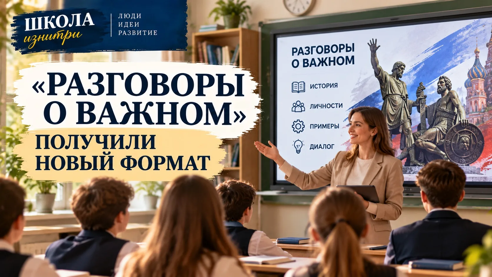 «РАЗГОВОРЫ О ВАЖНОМ» ПОЛУЧИЛИ НОВЫЙ ФОРМАТ 🎬