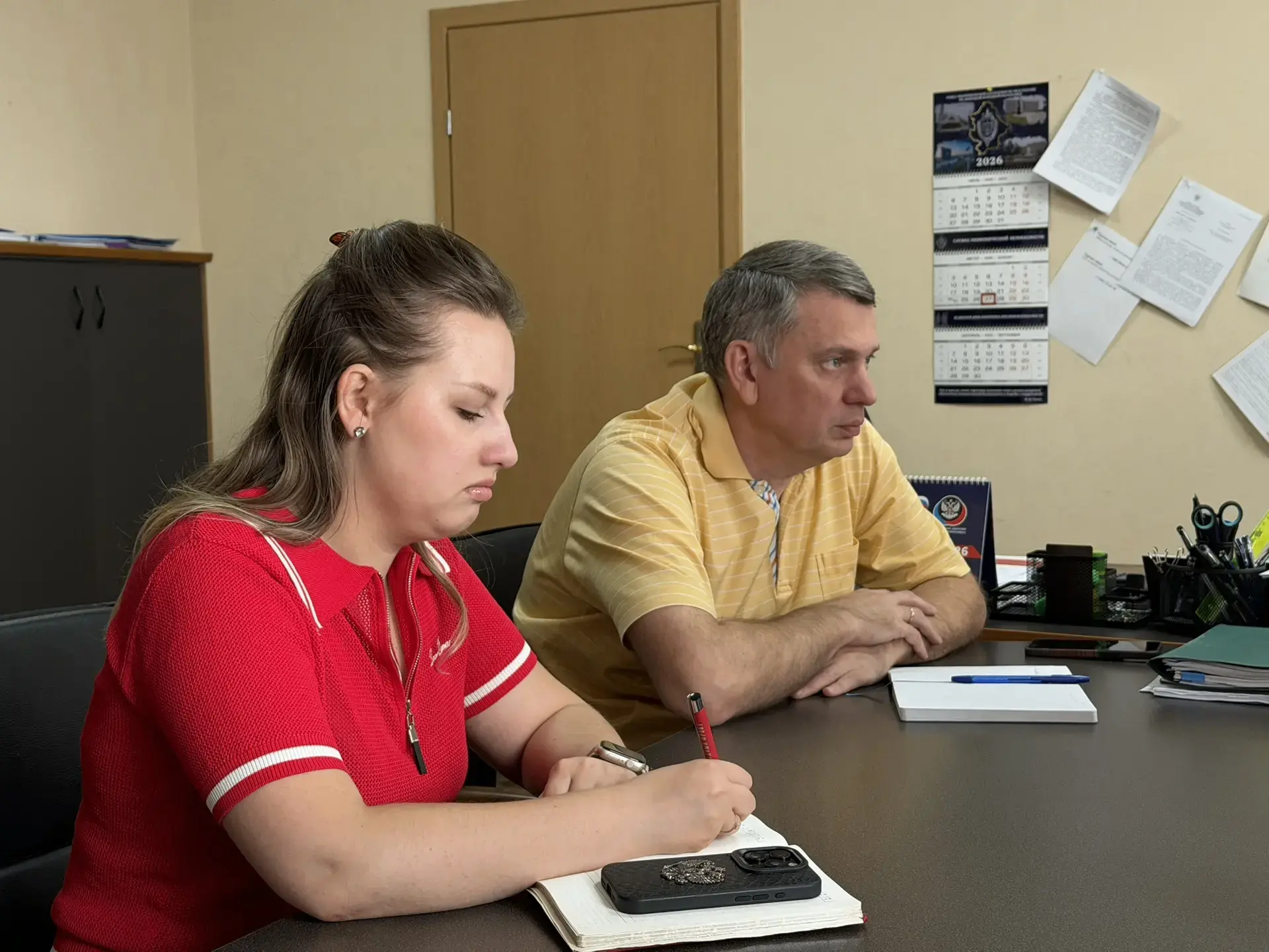 Провел рабочую встречу с руководителем Регионального исполнительного комитета Общеросси...