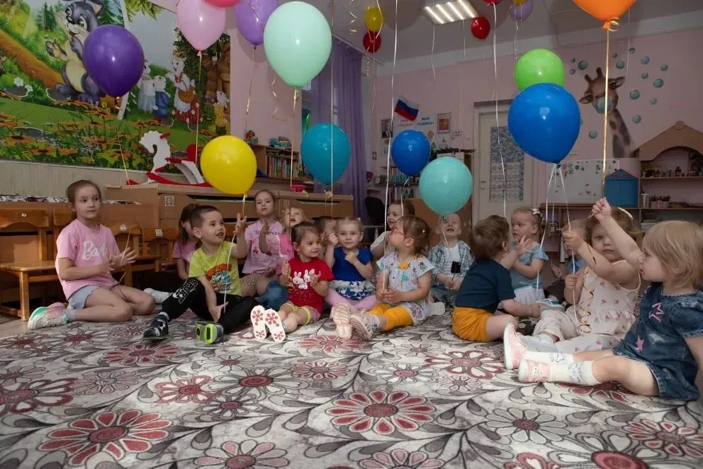 🎉День защиты детей в младшей группе🎉