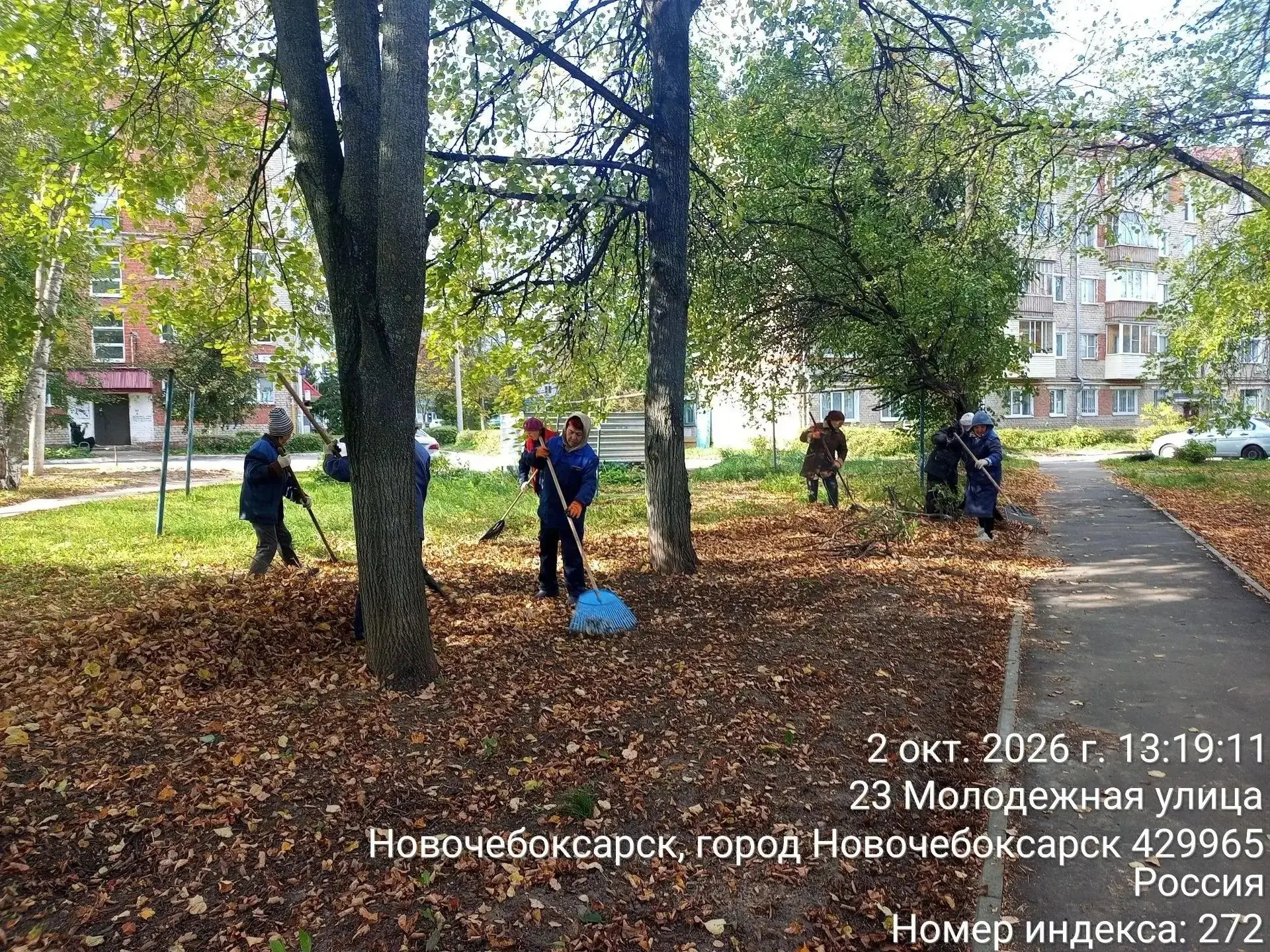 В Новочебоксарске проходит традиционный осенний санитарно-экологический месячник