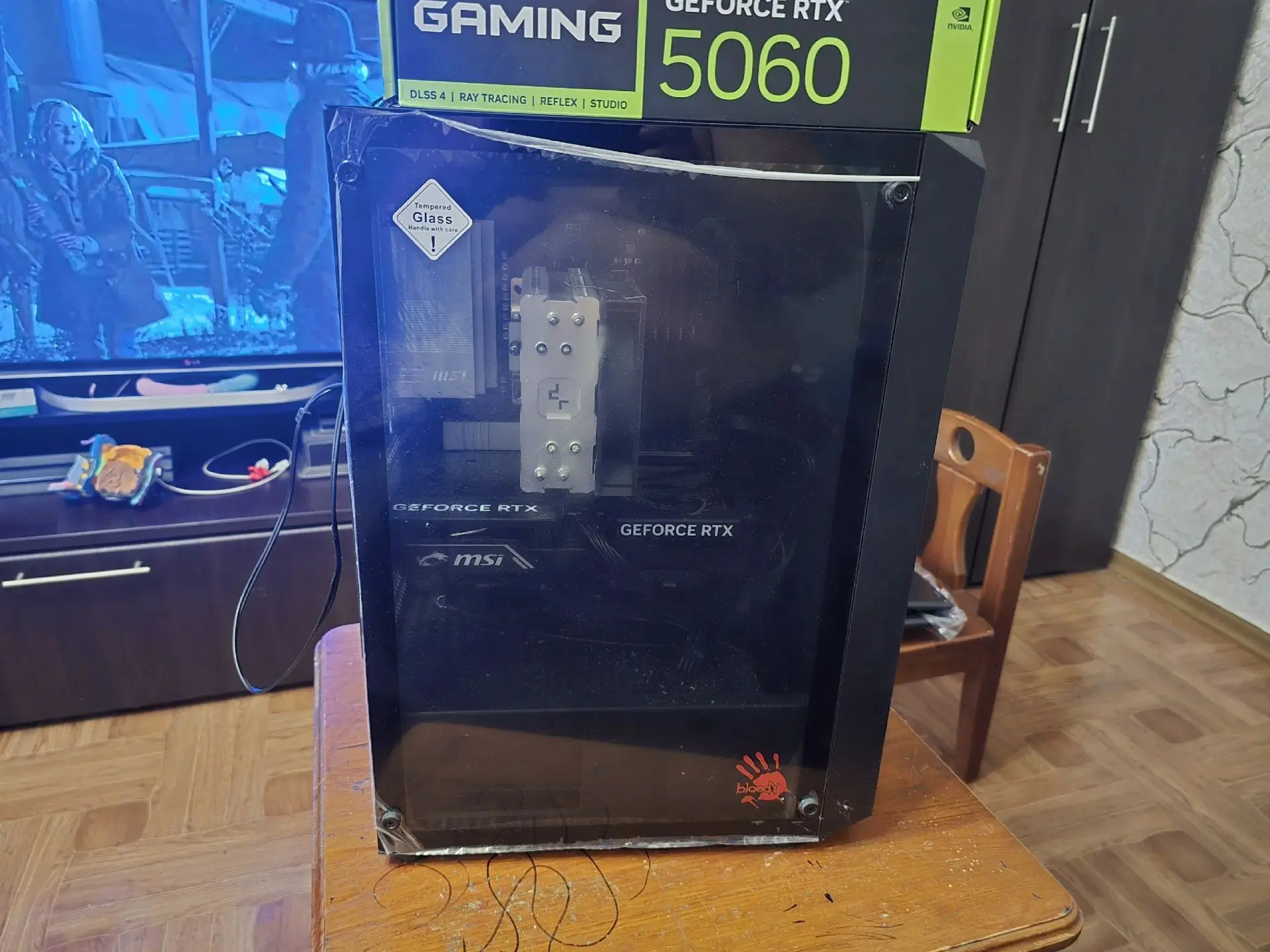 Пк rtx 5060 8gb, 64 gb DDR5 5600 ryzen 9 9950X
