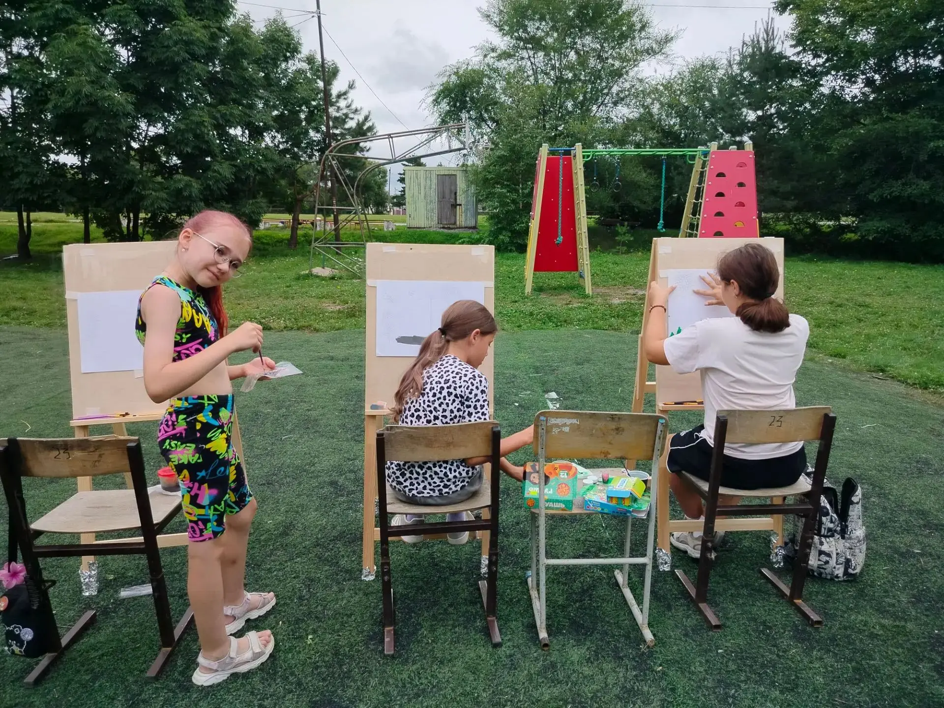 ☀Аквагримёрка в МБОУ СОШ с. Ильинка