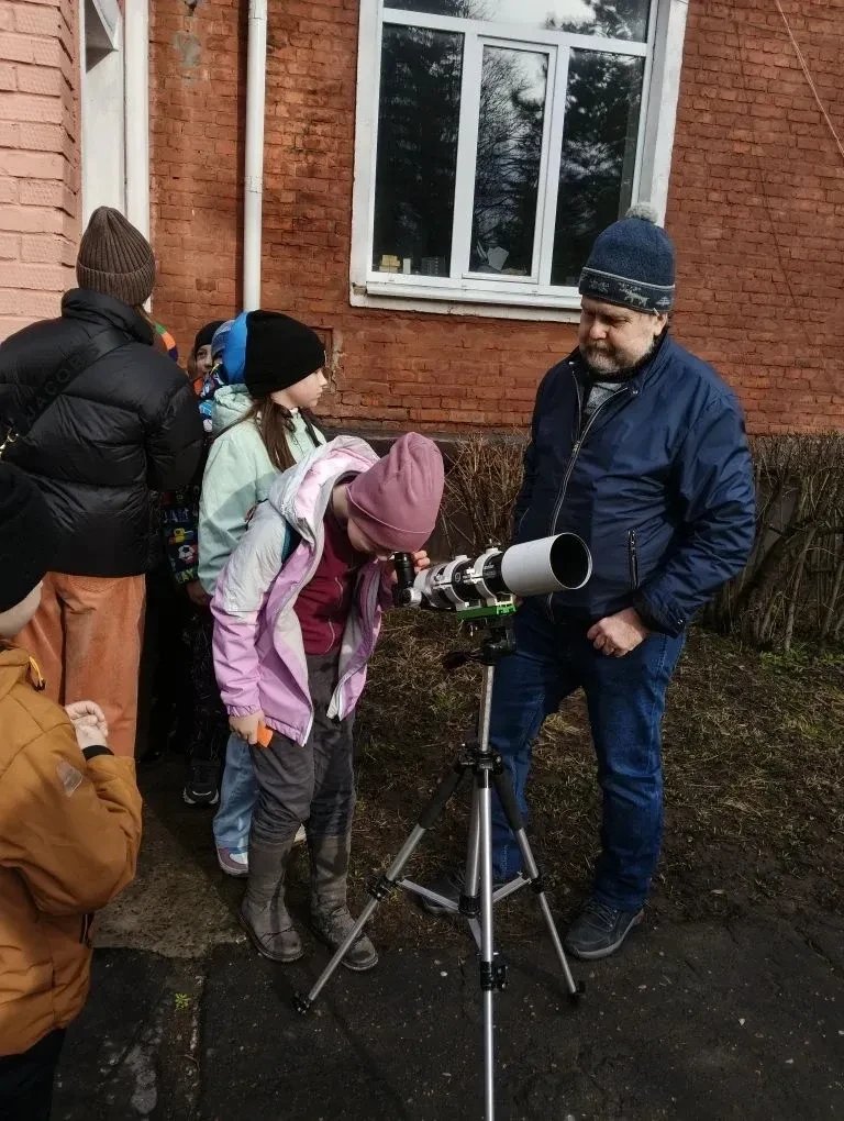 🇷🇺🦅«Орлята России» 3-е класса стали ближе к космосу!  В преддверии  праздника, посвящённому первому 