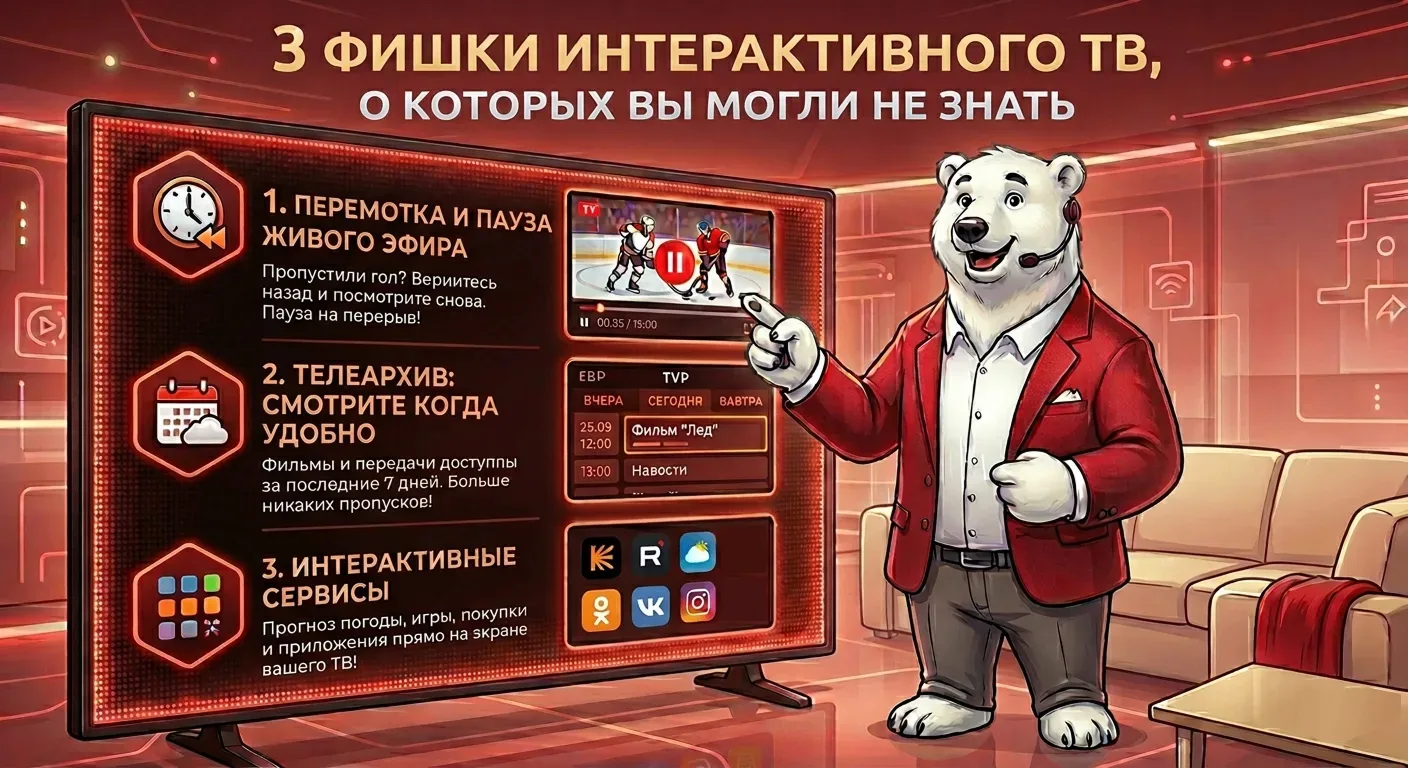 📺 3 фишки интерактивного ТВ, о которых вы могли не знать