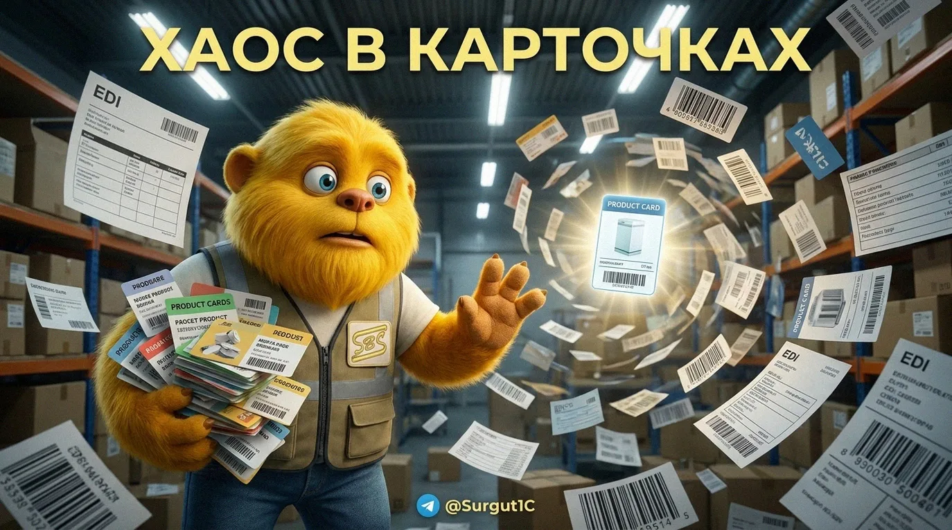 📌 Устали от хаоса в карточках товаров? 1С:Номенклатура пришла на помощь!