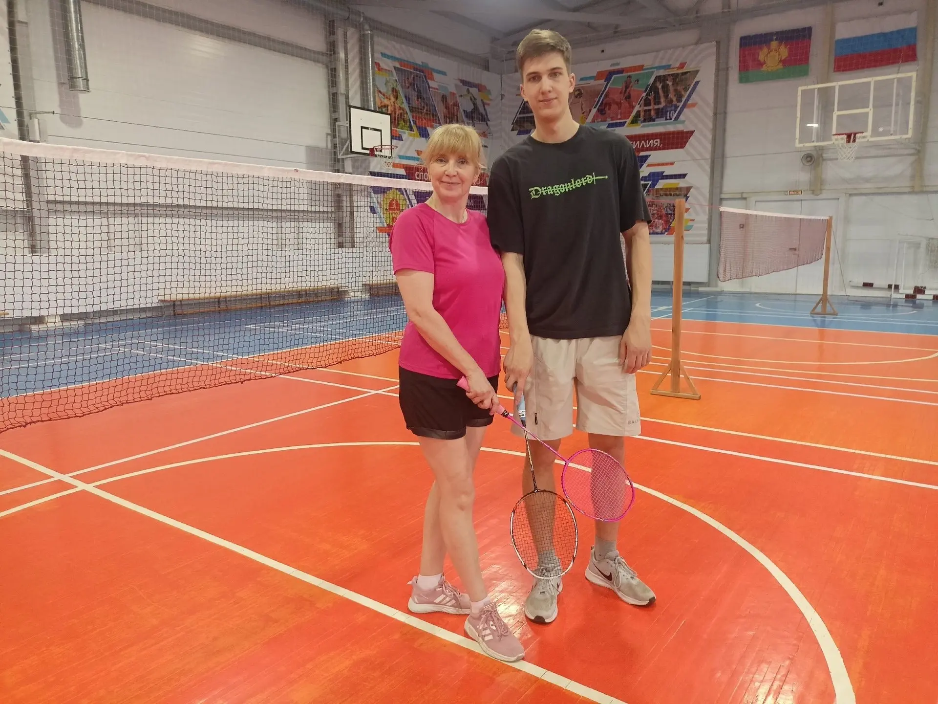 🏸 В Ейске прошел первый мастер-класс по бадминтону от столичных профи