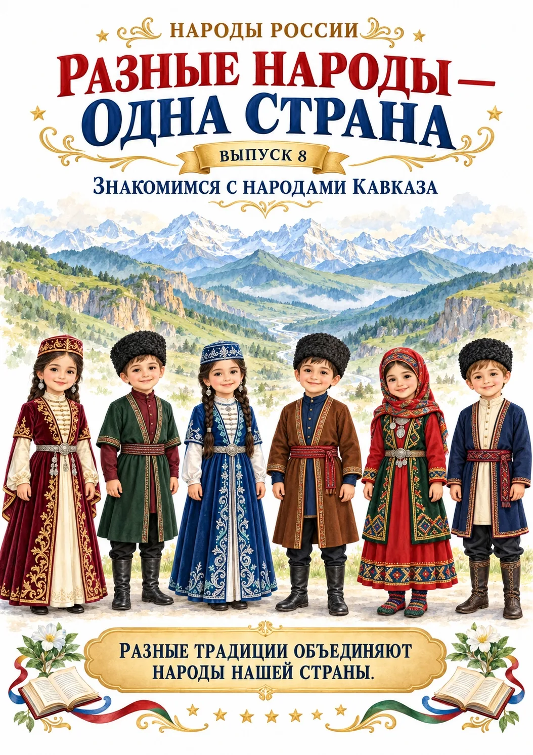 Кавказ — один из самых многонациональных регионов мира, где на сравнительно небольшой т...