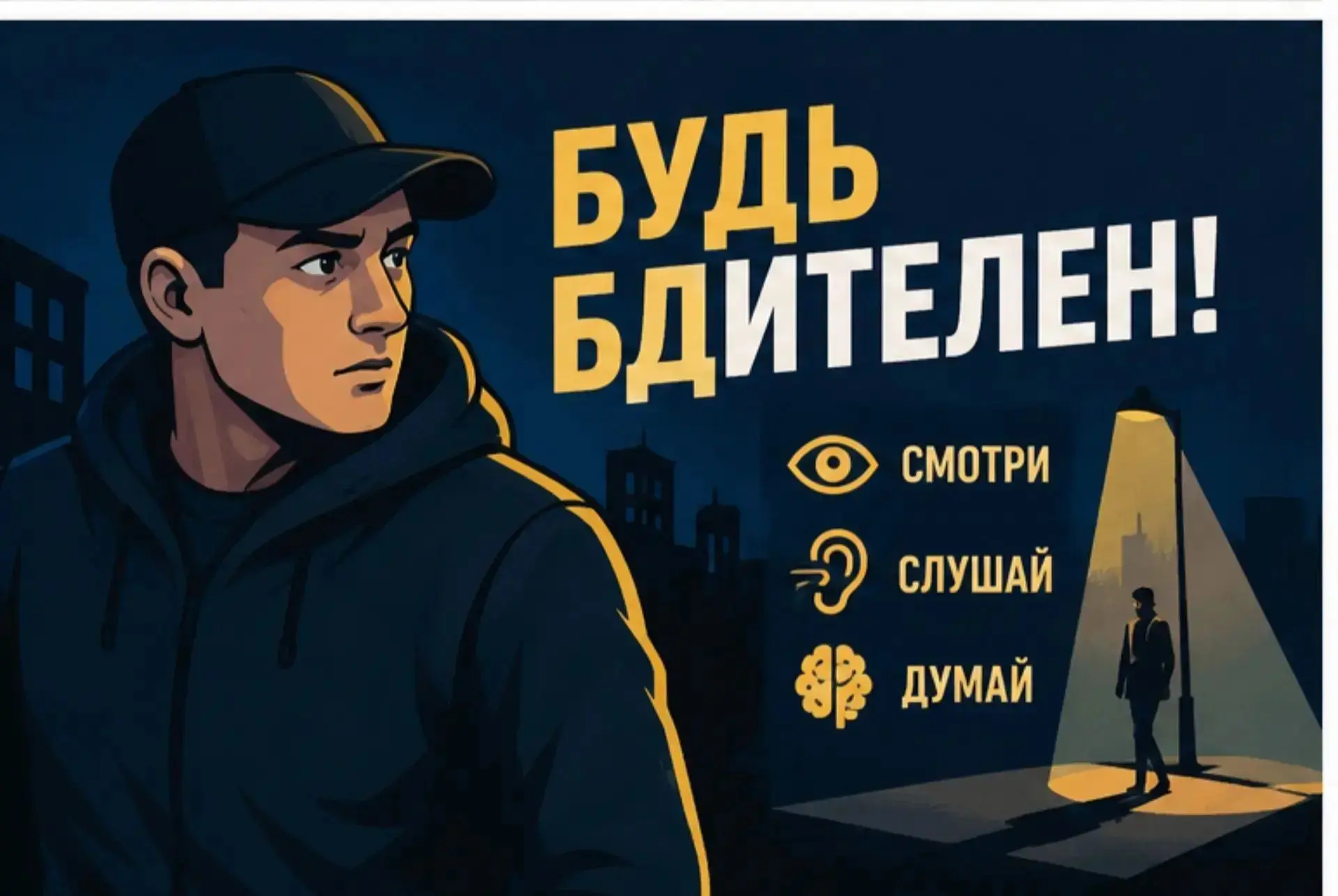 #БудьБдителен