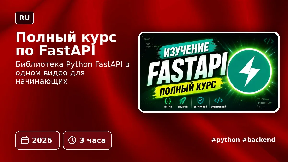 Полный курс по FastAPI