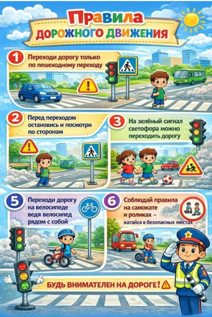 Дорожная безопасность 🦺
