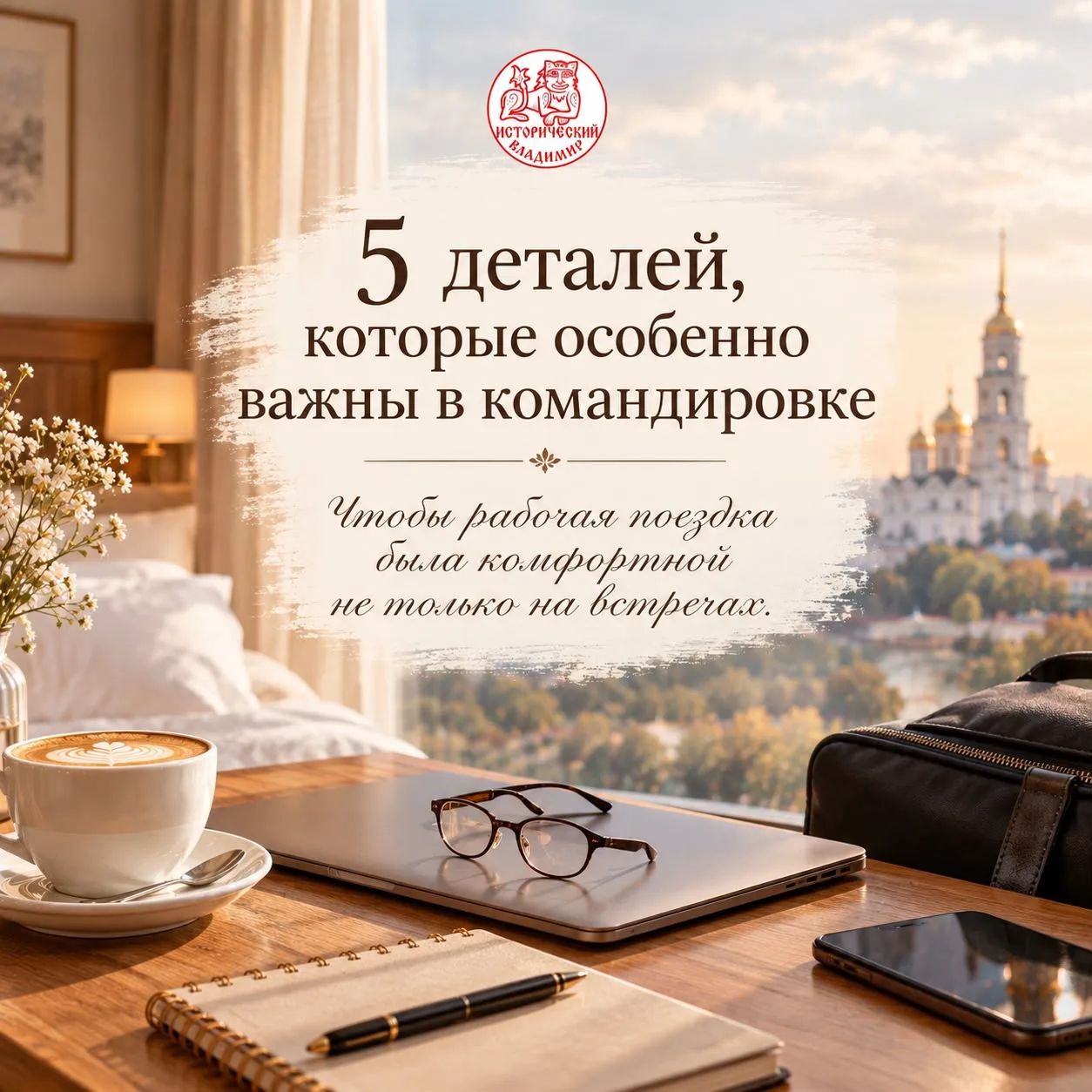 Командировка проходит комфортнее, когда всё продумано: удобное расположение, место для ...