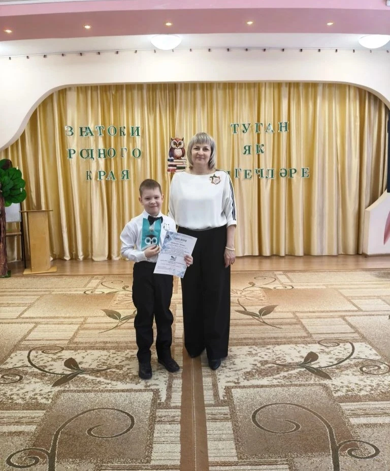 Воспитанник подготовительной группы «Кояшкай» Добрынин Даниил принял участие в муниципа...