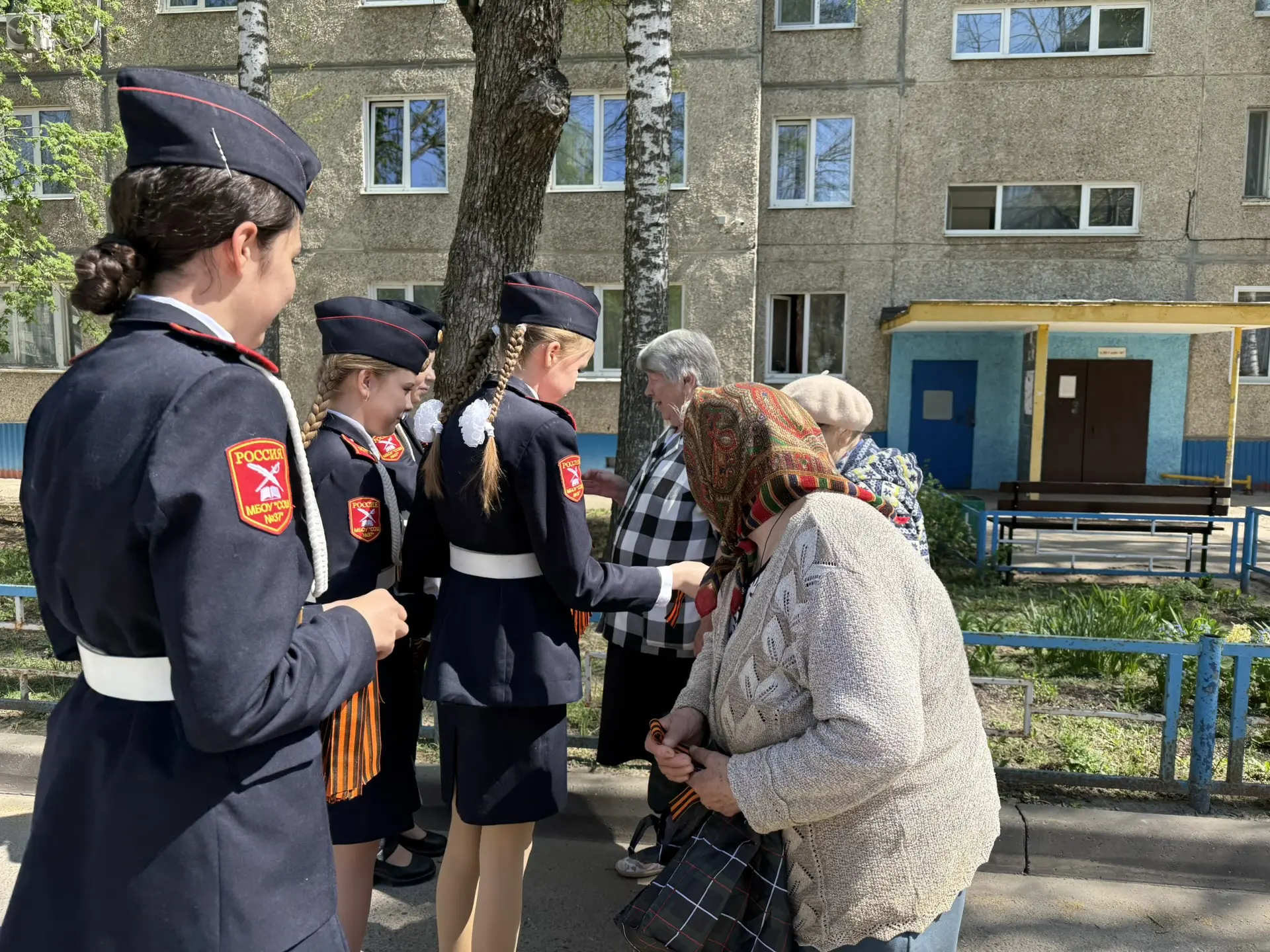 🇷🇺В преддверии великого праздника — Дня Победы — обучающиеся нашей школы приняли участие во Всеросси