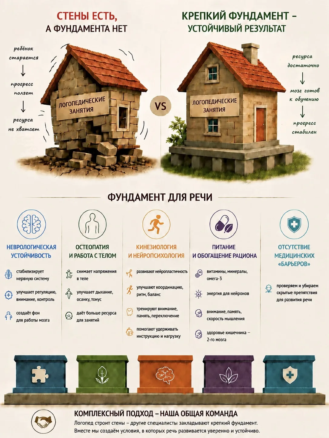 🏠Когда логопед строит стены, а фундамента нет - дом получается шатким