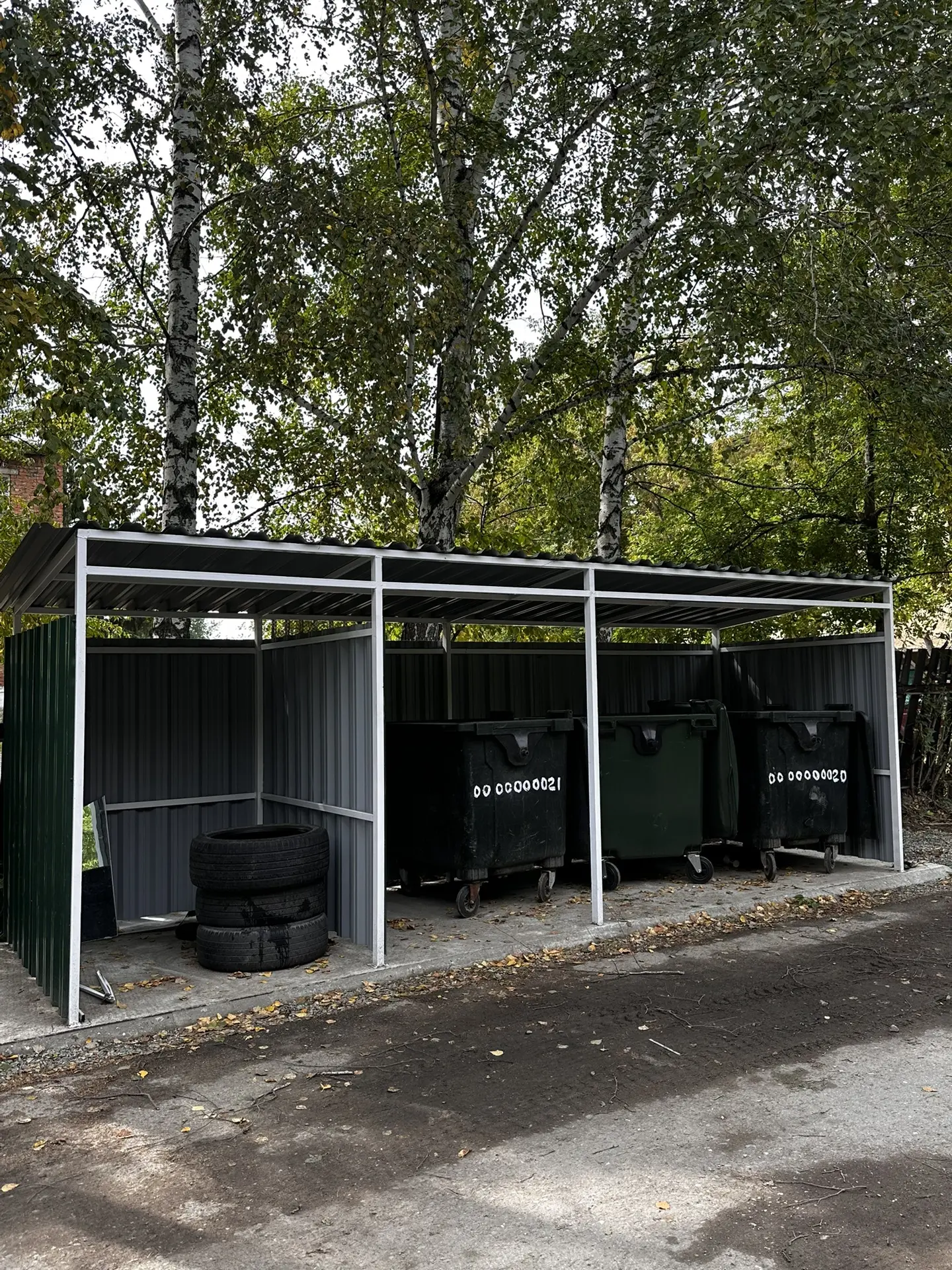 ♻️ В Мочищенском сельсовете обновляются площадки для сбора отходов
