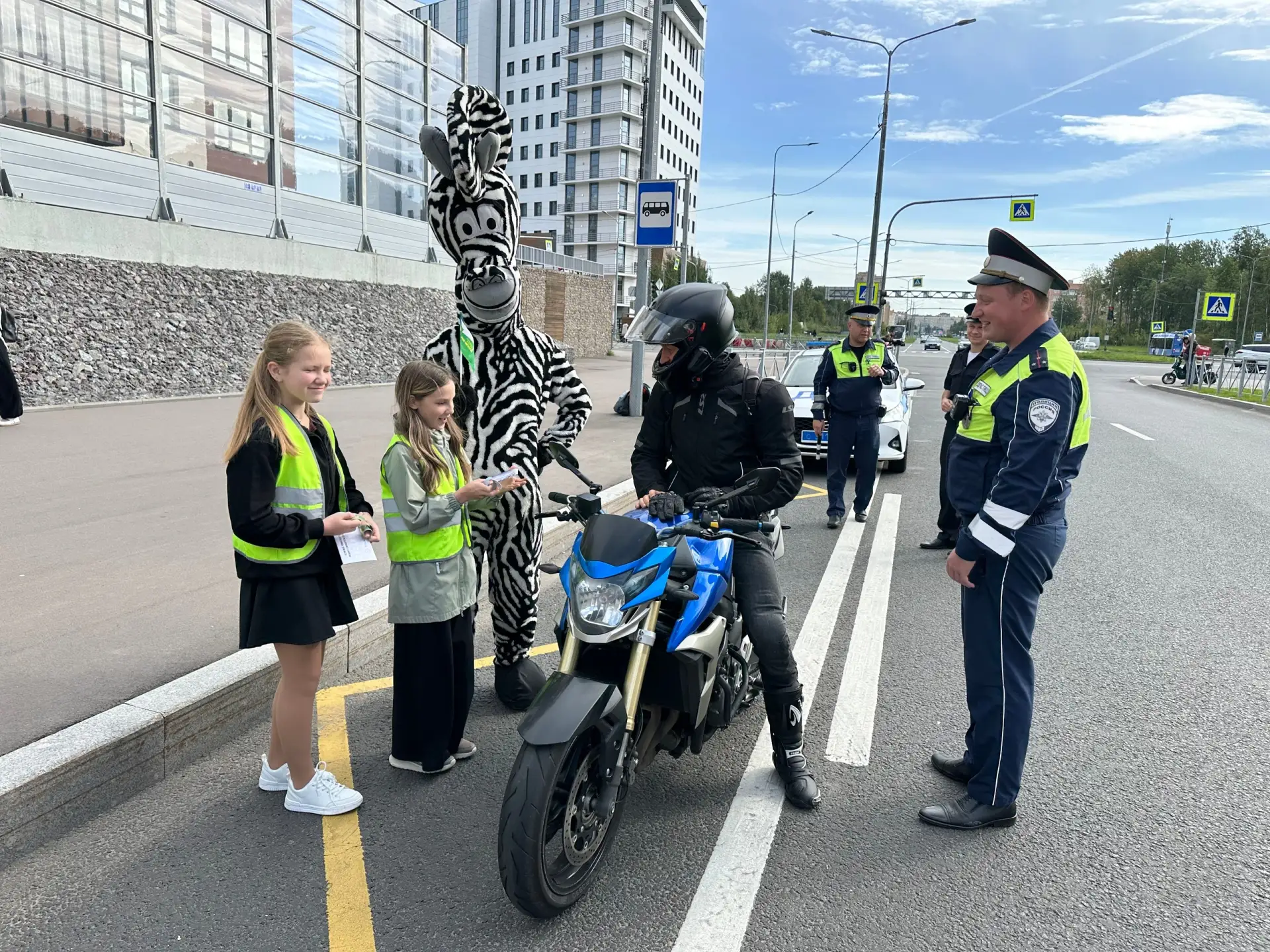 🚦 8 сентября на территории МО «Юнтолово» состоялось совместное мероприятие, организова...