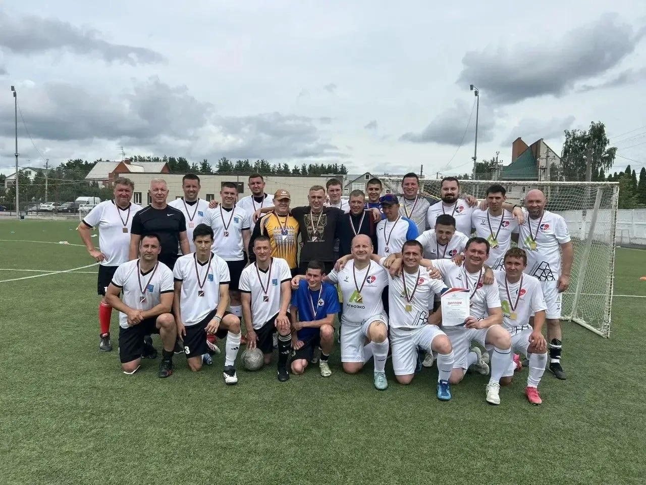 ⚽ На минувших выходных в Новой Усмани прошёл матч по мини-футболу в рамках Спартакиады среди медицин