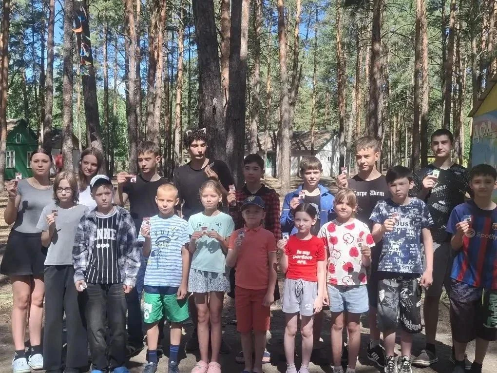 Подготовка к ГТО: спортивная подготовка в лагере для воспитанников Донецкого центра пом...