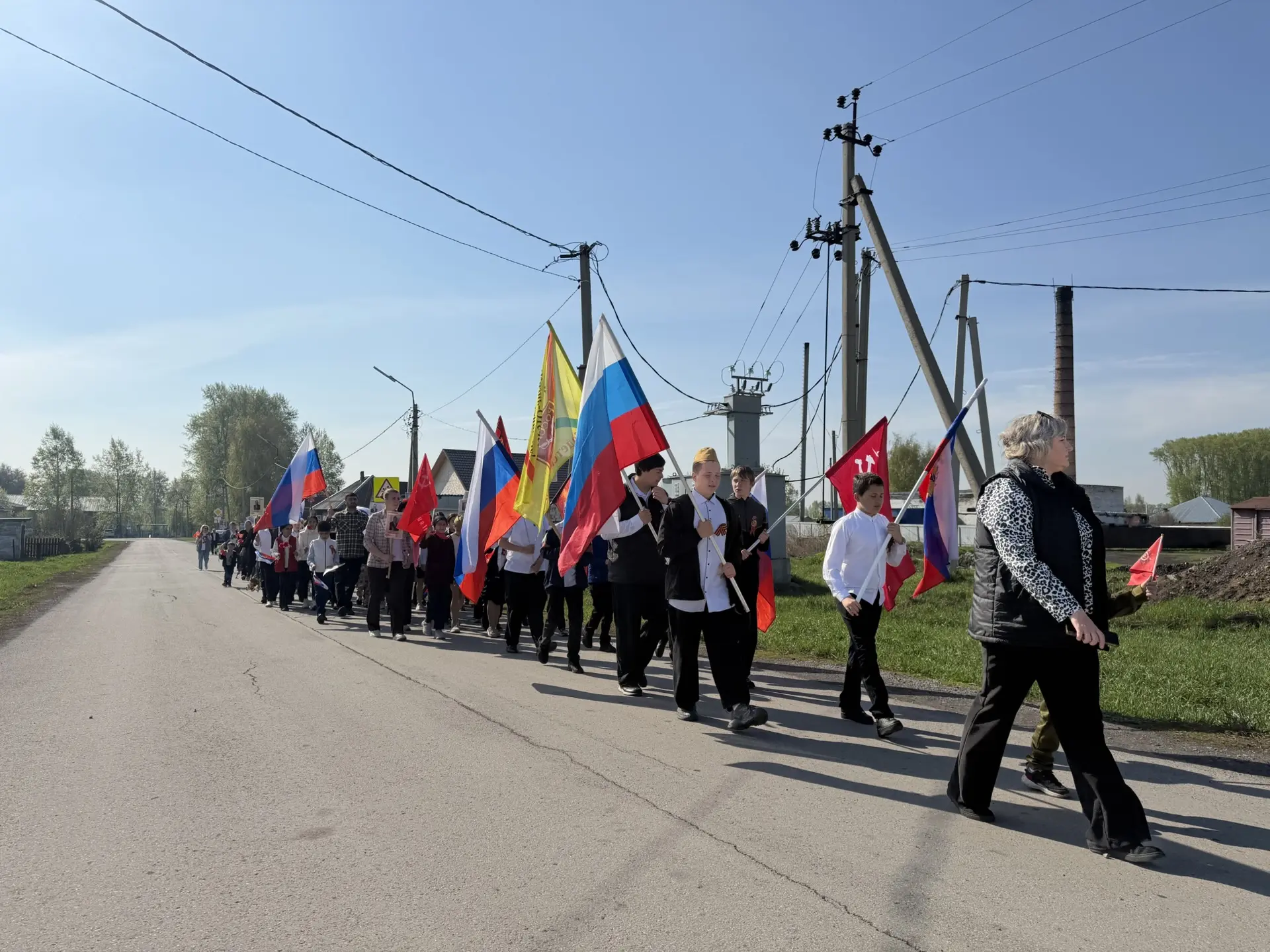 🇷🇺Торжественный митинг, посвященный 81-й годовщине Победы в Великой Отечественной вой...