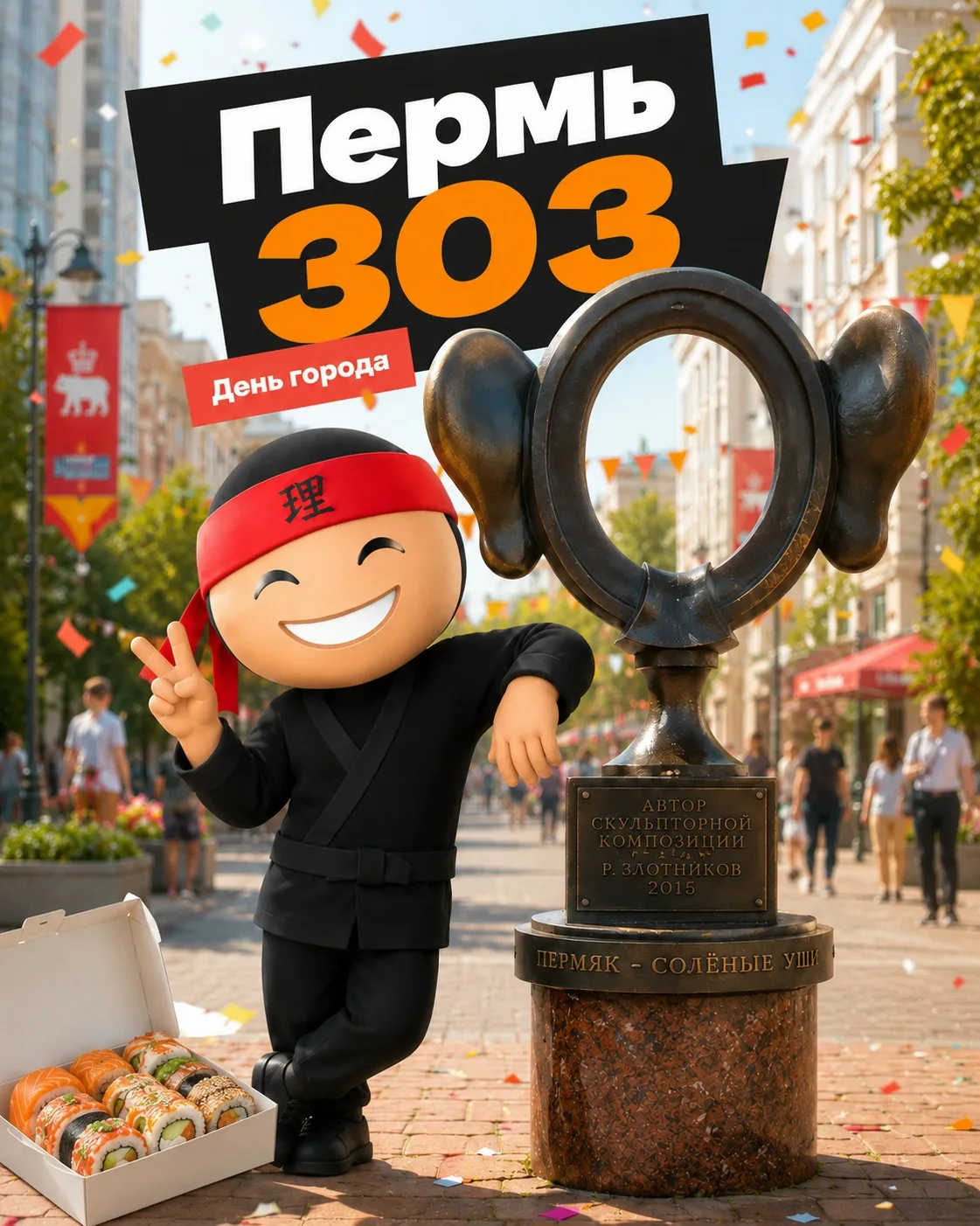 🎉 Перми — 303 года!