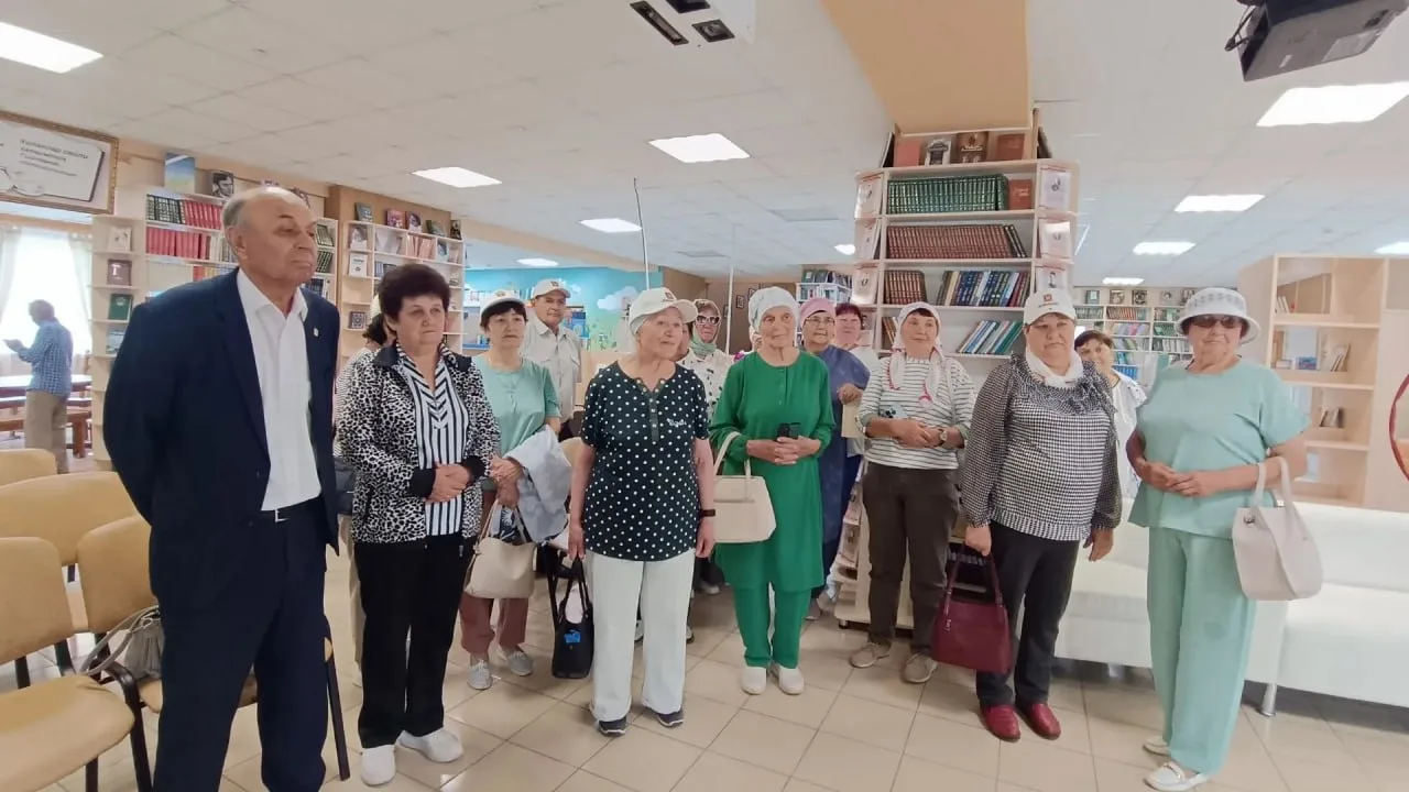 🚌 Ветераны Азнакаевского района посетили Муслюмово
