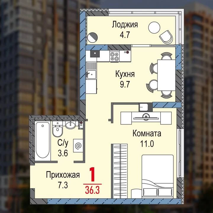 Старт – лучшее время, чтобы выбрать планировку под свой ритм жизни по отличной цене!  В новом ЖК «Ри
