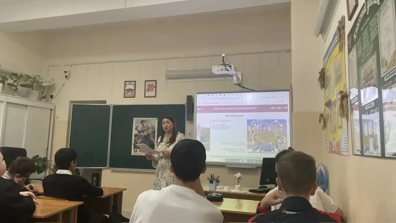 Во исполнение письма Министерства образования СК "О проведении декады единых действий", ко Дню памят