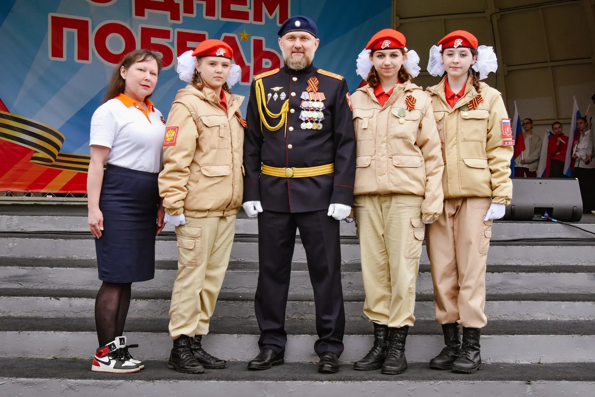 ПАРАД ПОБЕДЫ - ЧЕСТЬ И ГОРДОСТЬ ЛИЦЕЯ!   ⭐️ Сегодня, в этот великий день, по главной площади города 