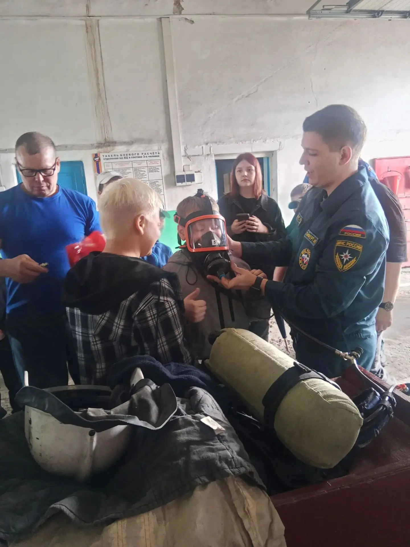 🧑‍🚒«Погружение в профессию огнеборцев»