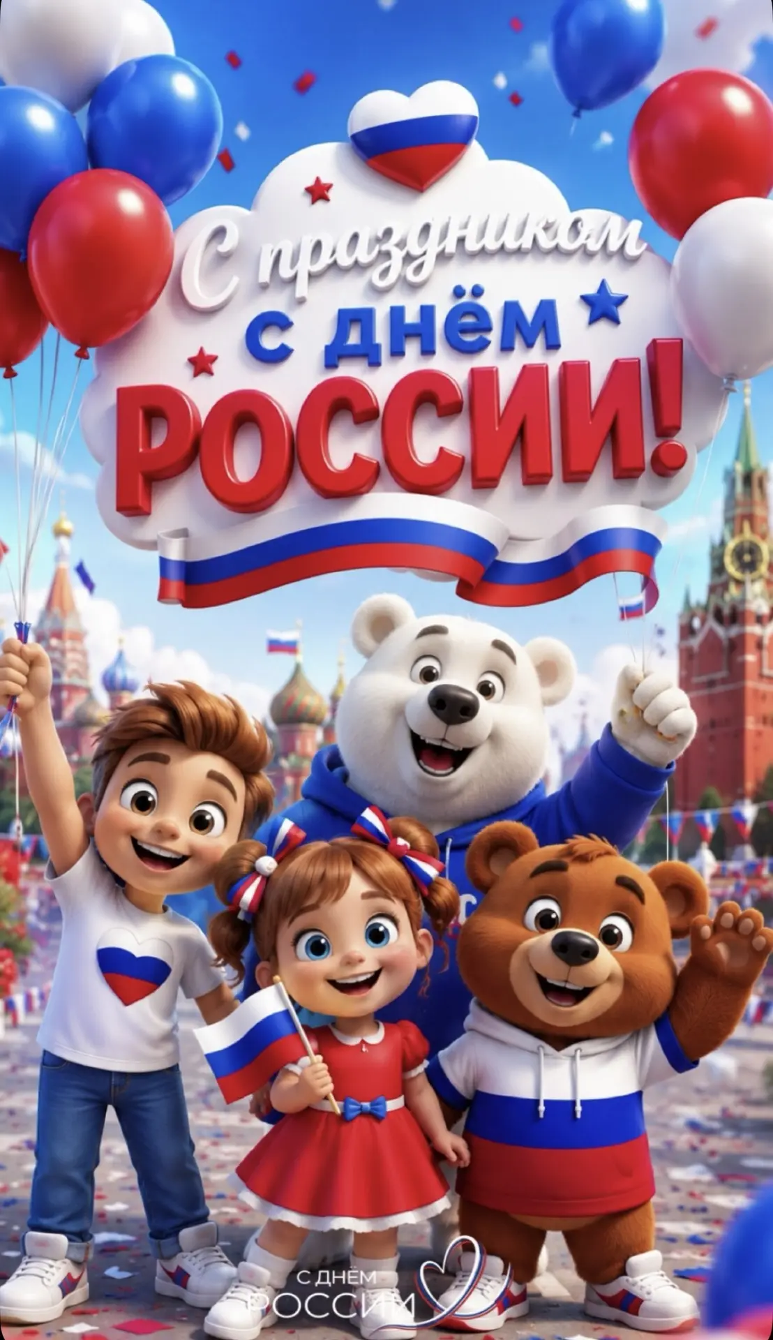 🇷🇺 С Днём России!
Сегодня, 12 июня, наша страна отмечает один из главных государственных празднико