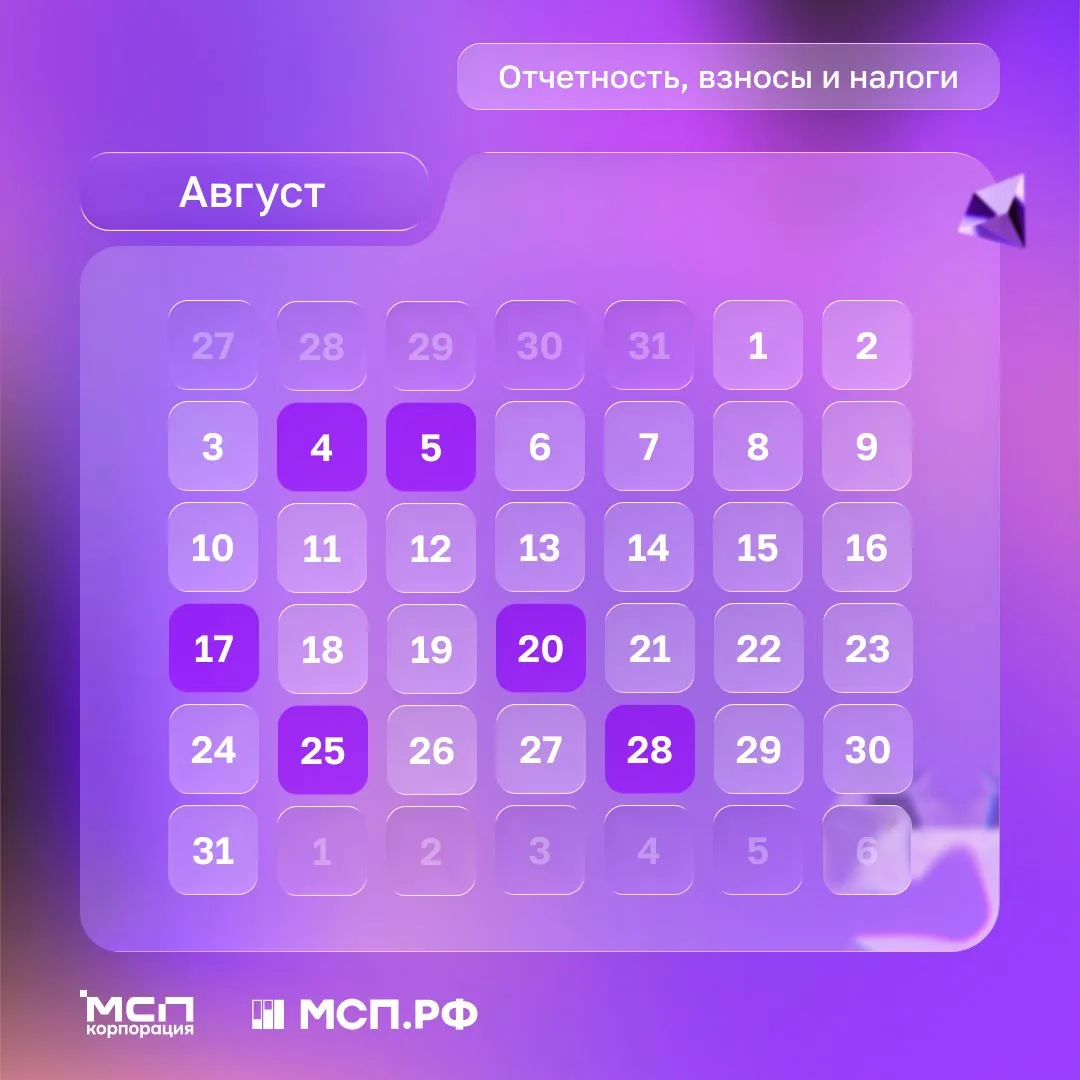 📎 Август — оптимальное время для отпуска предпринимателя (если только ваш проект не в сфере туризма