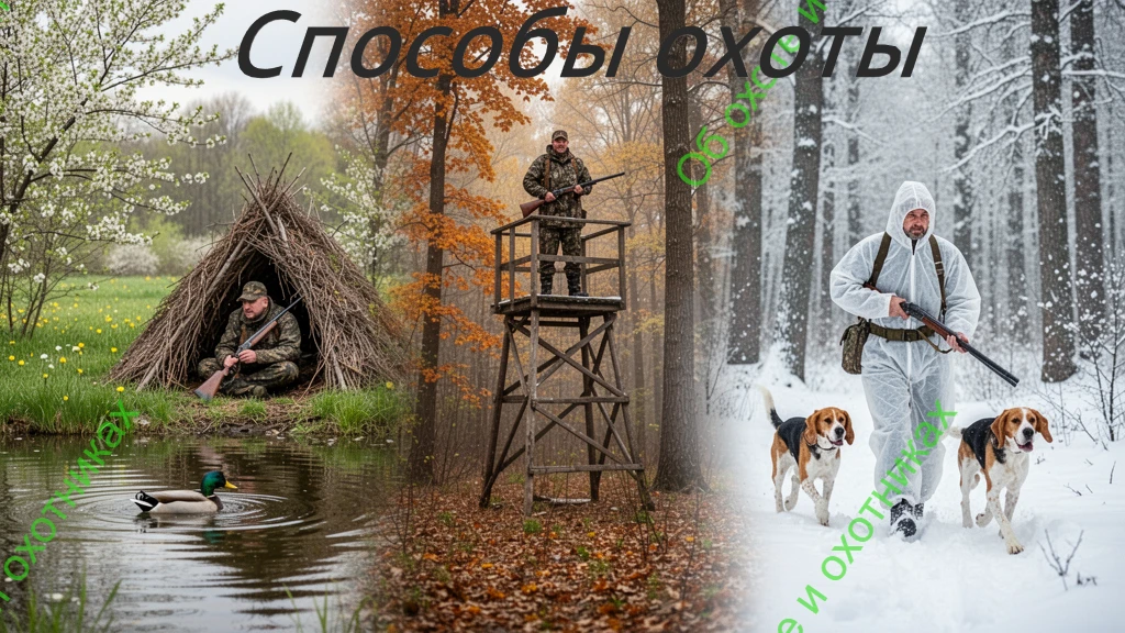 Вступительное слово к разделу «Способы охоты»!