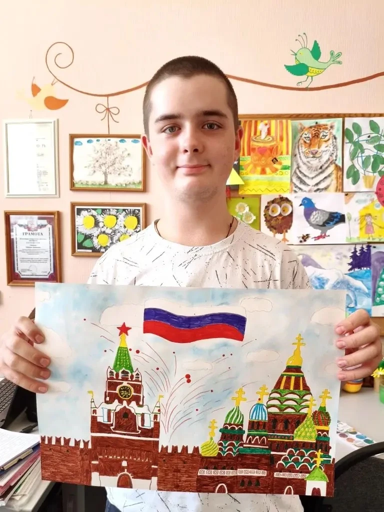 Воспитанник полустационарного отделения (г. Ефремов) Иванченко Роман принял участие во ...