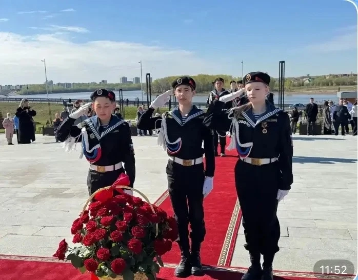 🔖Кадеты нашего Республиканского военно-патриотического кадетского центра морской пехот...
