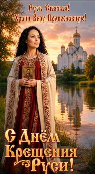 Друзья, завтра, 28 июля, отмечается День Крещения Руси 🙏✨ Это светлый и важный праздни...